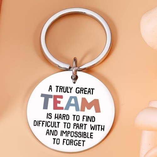 Team appreciation keyring gift - appreciation,