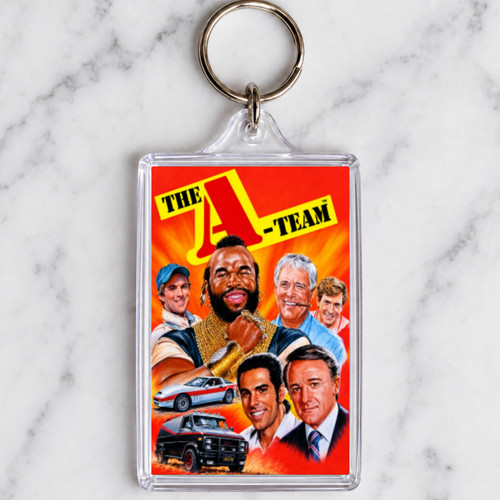 The team show keyring - a,