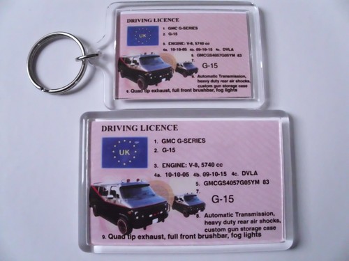 The team van - team, keyring