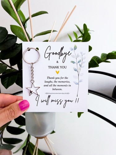 Team goodbye card with - card,