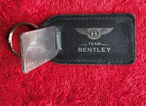 Team bentley keyring leather - team,