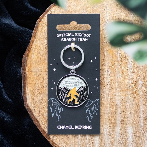 Bigfoot search team keyring - bigfoot,
