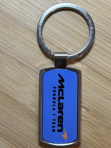 Mclaren team keyring - mclaren, metal