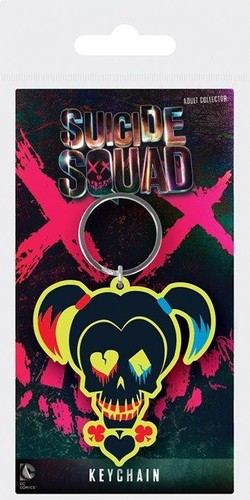 Suicide squad rubber keychain - rubber,