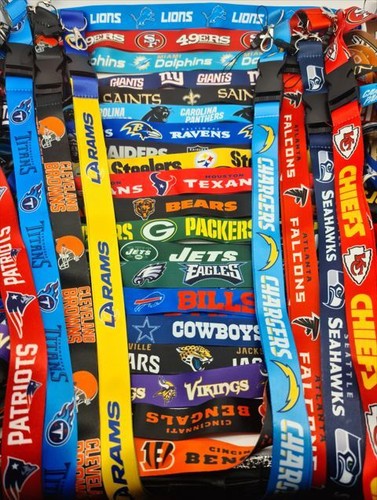 Nfl football team lanyard - nfl, neck
