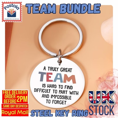 Team appreciation keyring - keyring, gift