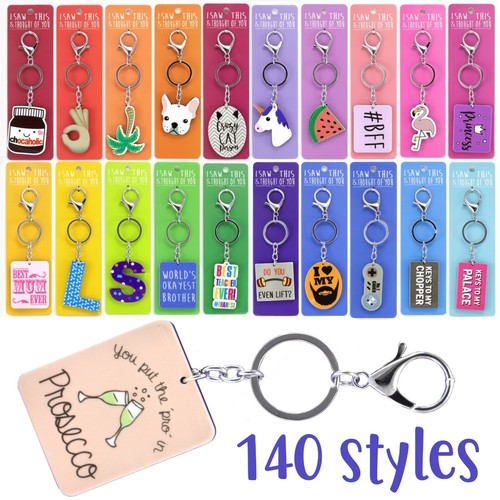 Keyring plastic metal - keyring, tag