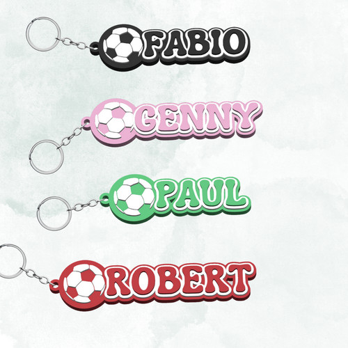Personalised name keychain - personalised,
