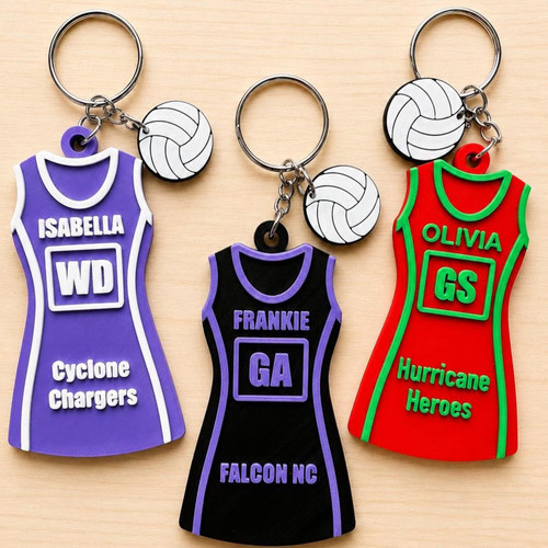 Personalised netball dress - personalised,