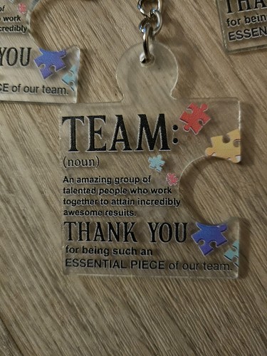 Team recognition jigsaw piece - recognition,